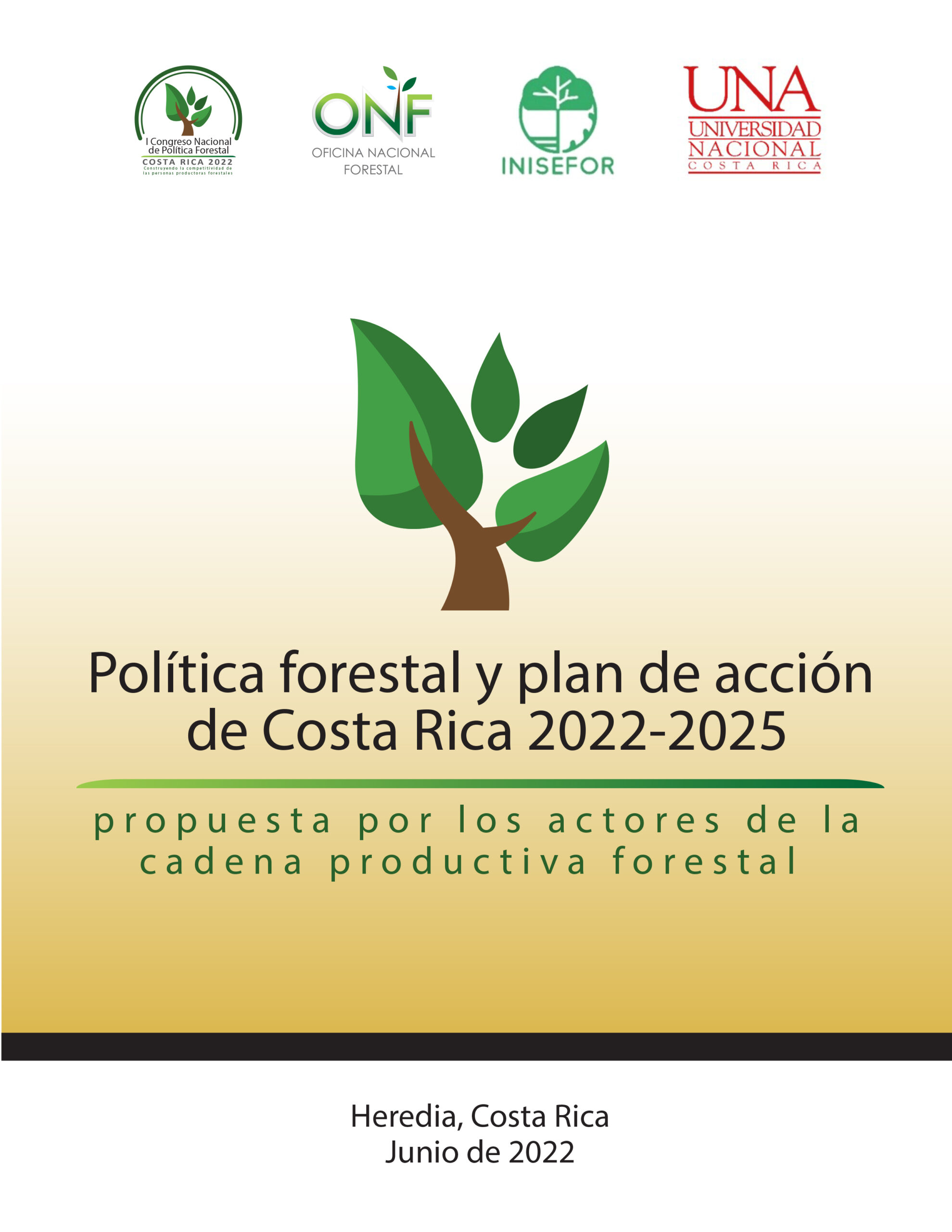 Política forestal y Plan de acción 2022-2025